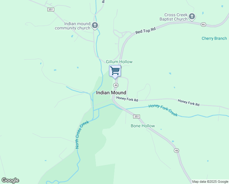 1231 Tennessee 46, Indian Mound TN Walk Score