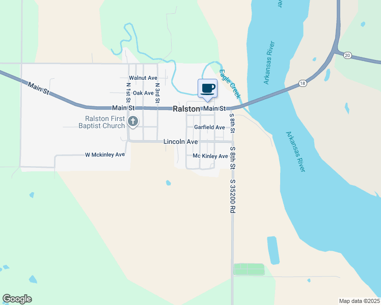 map of restaurants, bars, coffee shops, grocery stores, and more near 515 Mc Kinley Avenue in Ralston