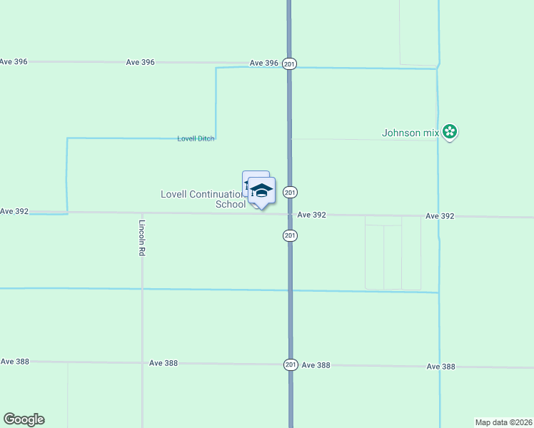 map of restaurants, bars, coffee shops, grocery stores, and more near 12724 Avenue 392 in Cutler