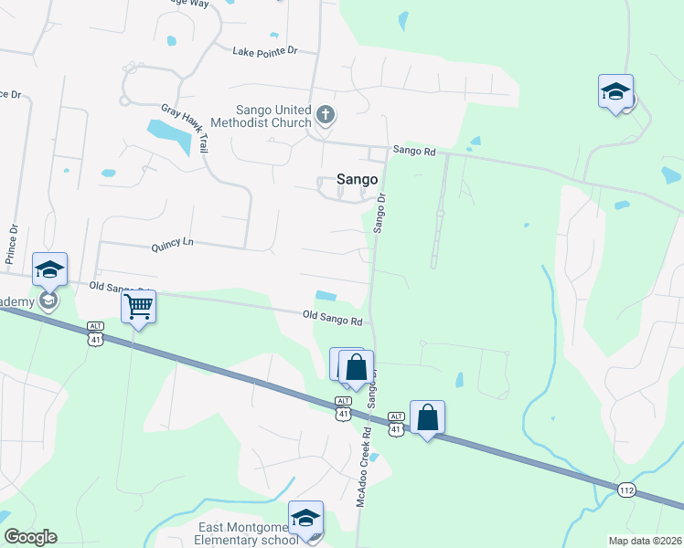 map of restaurants, bars, coffee shops, grocery stores, and more near 3185 Austin Brian Court in Clarksville