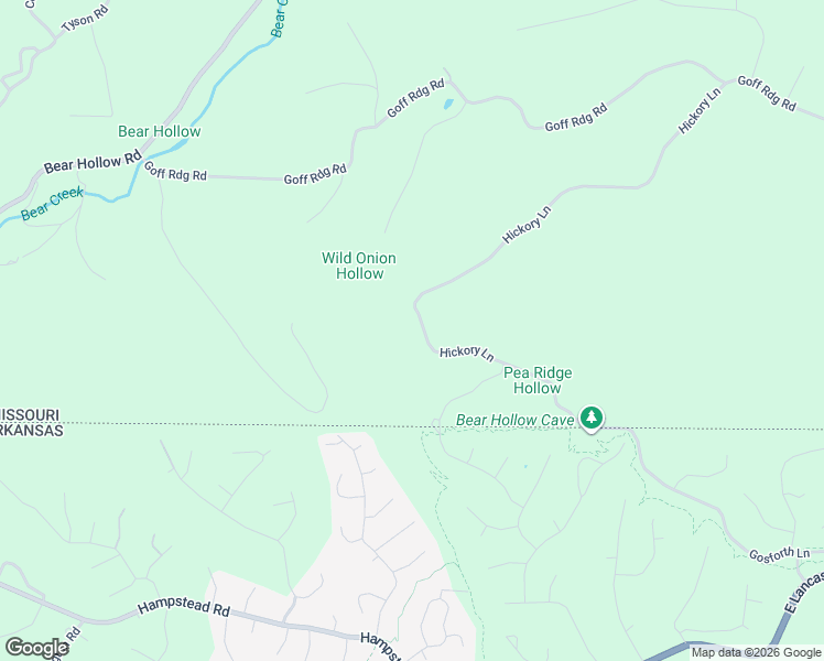 map of restaurants, bars, coffee shops, grocery stores, and more near Hickory Lane in Pineville