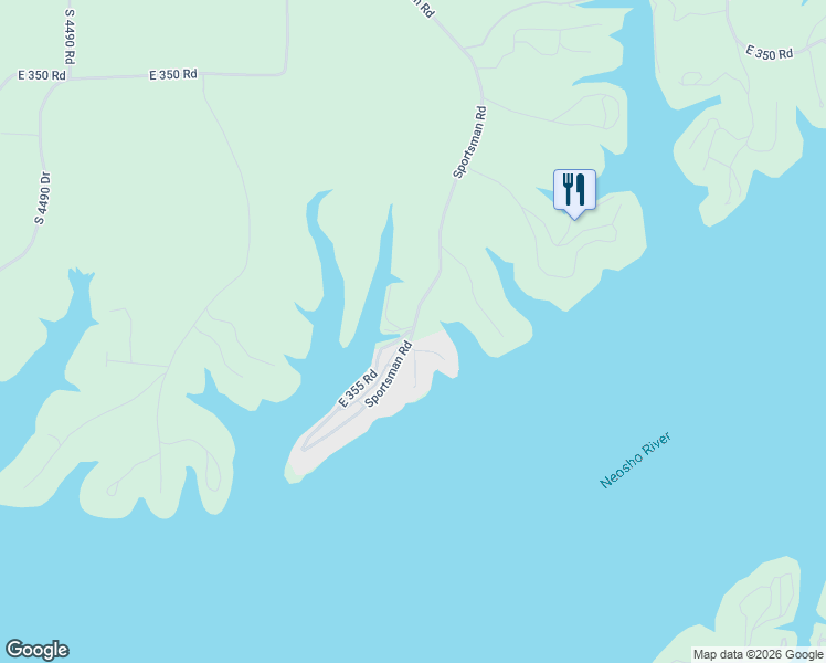 map of restaurants, bars, coffee shops, grocery stores, and more near 35598 Sportsman Road in Pensacola