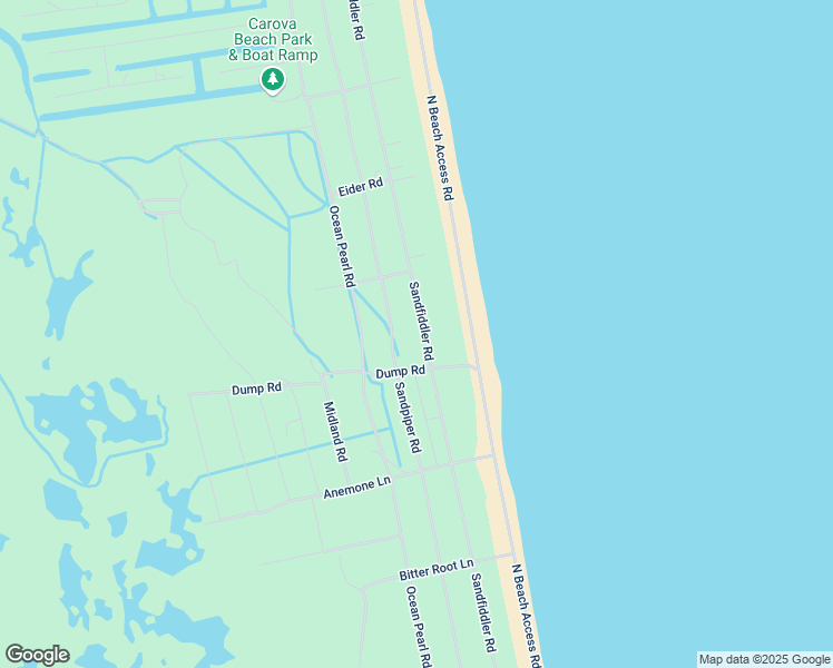 map of restaurants, bars, coffee shops, grocery stores, and more near 2032 Sandfiddler Road in Corolla