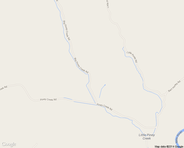 map of restaurants, bars, coffee shops, grocery stores, and more near 3367 Big Piney Creek Road in Lansing