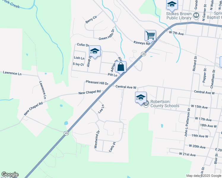 map of restaurants, bars, coffee shops, grocery stores, and more near 1300 5th Avenue West in Springfield