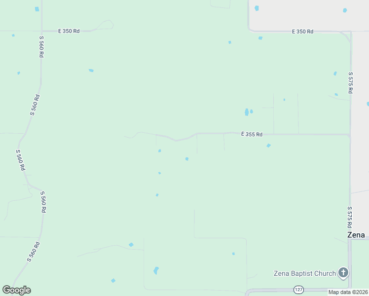 map of restaurants, bars, coffee shops, grocery stores, and more near 56801 East 355 Road in Jay