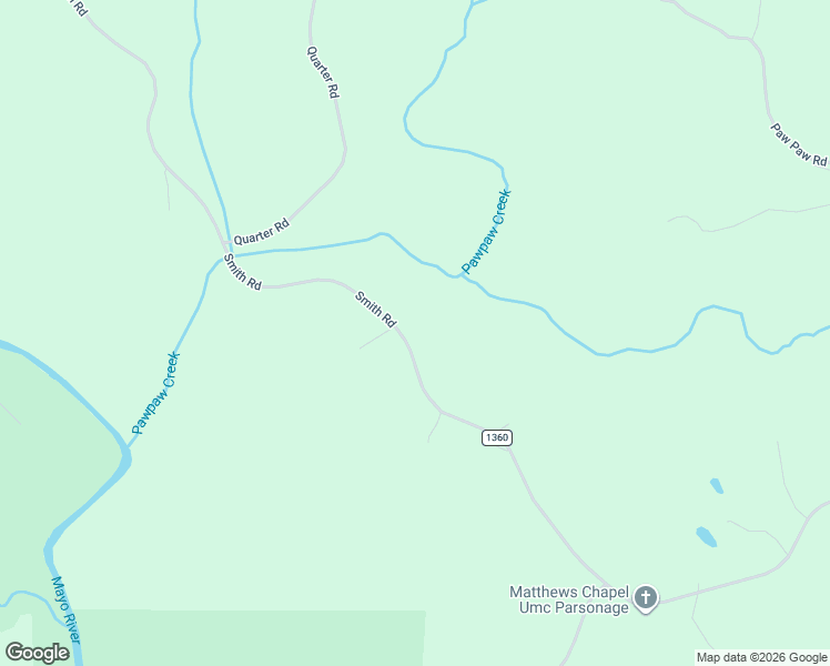 map of restaurants, bars, coffee shops, grocery stores, and more near 1439 Smith Road in Stoneville