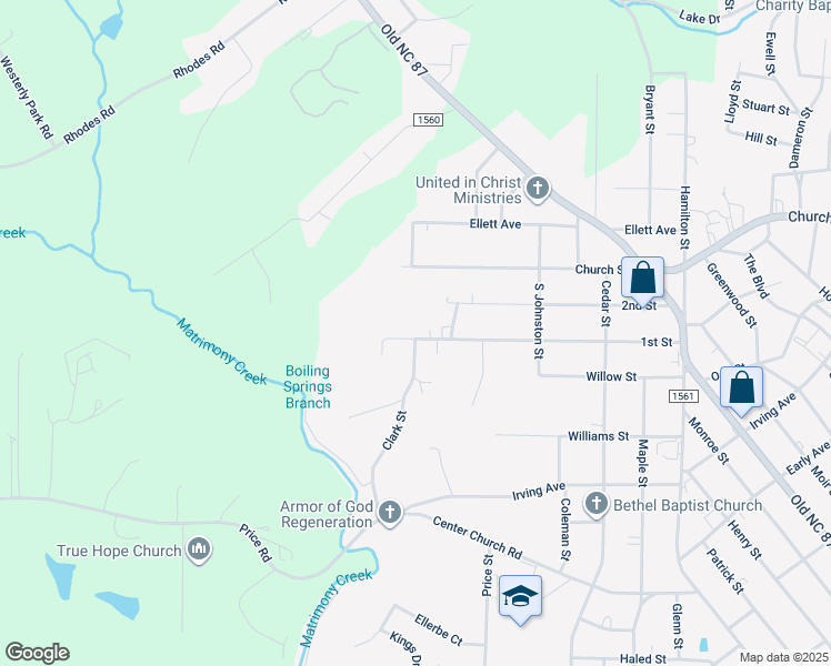 map of restaurants, bars, coffee shops, grocery stores, and more near 1255 1st Street in Eden