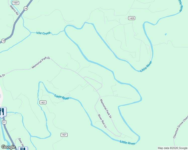 map of restaurants, bars, coffee shops, grocery stores, and more near 231 Silo Road in Sparta