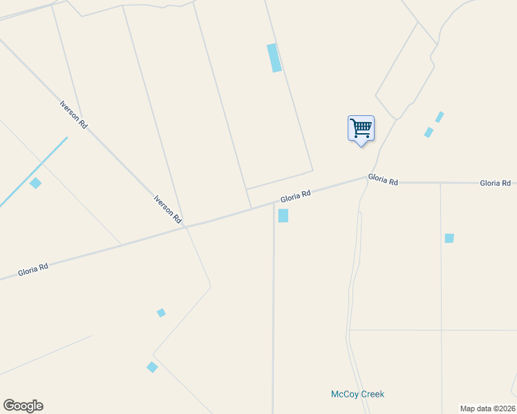 map of restaurants, bars, coffee shops, grocery stores, and more near 32501 Gloria Road in Gonzales