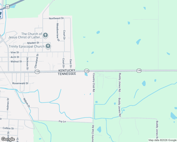 map of restaurants, bars, coffee shops, grocery stores, and more near 5663 Country Club Road in South Fulton