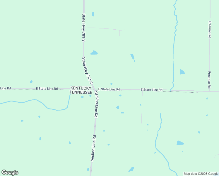 map of restaurants, bars, coffee shops, grocery stores, and more near 1714 East State Line Road in Fulton