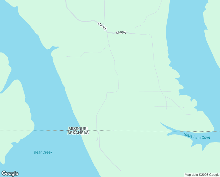 map of restaurants, bars, coffee shops, grocery stores, and more near Mo Ark in Cedarcreek