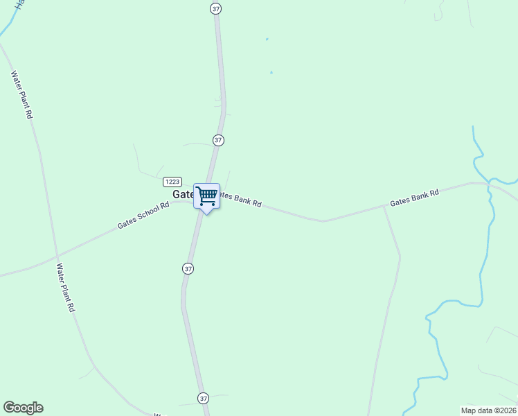 map of restaurants, bars, coffee shops, grocery stores, and more near 28 Gates Bank Road in Gates