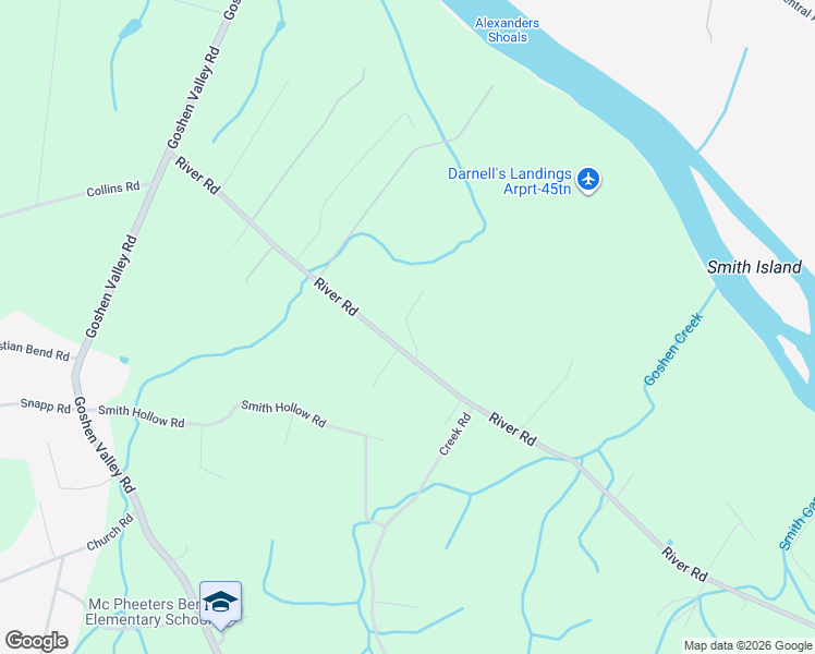 map of restaurants, bars, coffee shops, grocery stores, and more near Patterson Rd in Church Hill