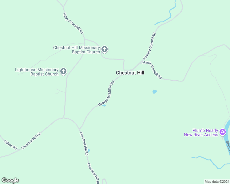 map of restaurants, bars, coffee shops, grocery stores, and more near 554 George McMillan Road in Crumpler
