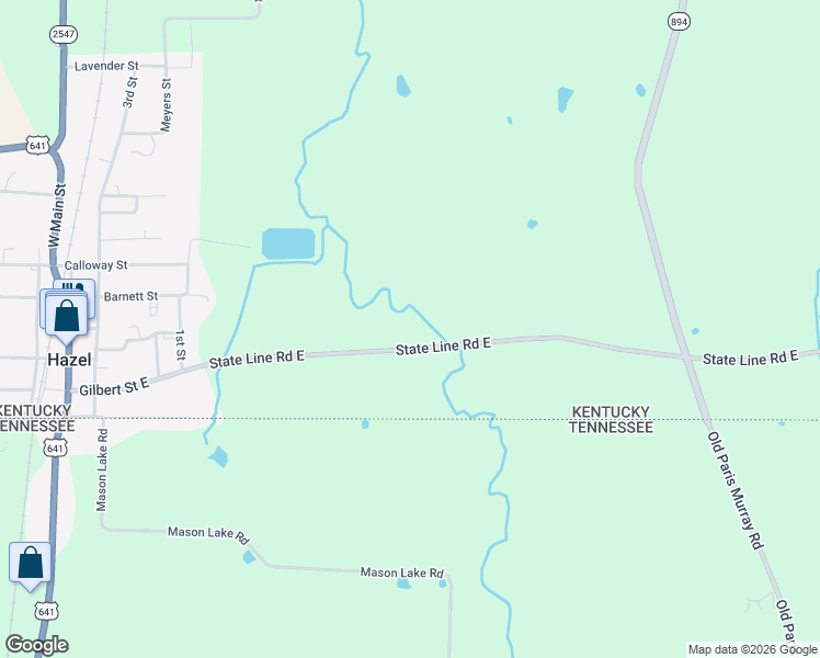 map of restaurants, bars, coffee shops, grocery stores, and more near in Hazel