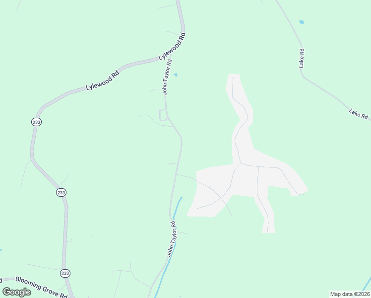 map of restaurants, bars, coffee shops, grocery stores, and more near 3473 John Taylor Road in Woodlawn