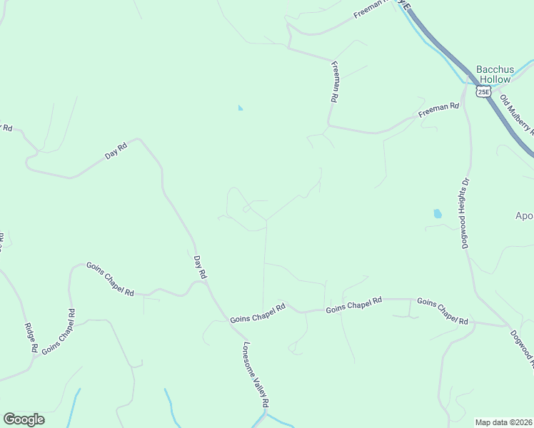 map of restaurants, bars, coffee shops, grocery stores, and more near 226 Hill Crest Drive in Tazewell
