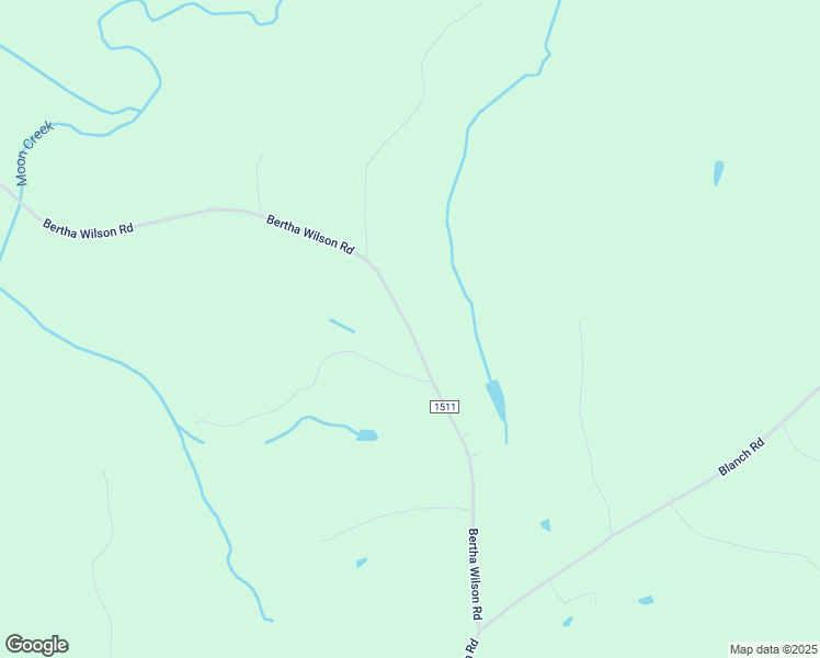 map of restaurants, bars, coffee shops, grocery stores, and more near Bertha Wilson Road in Blanch