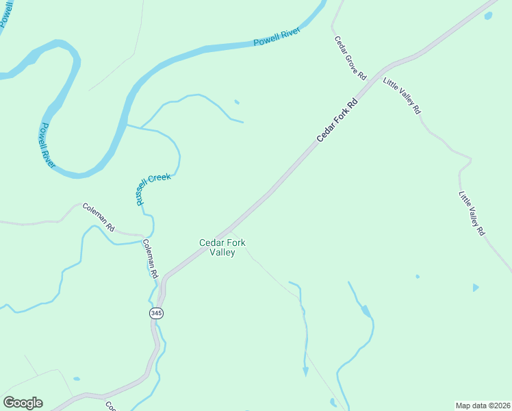 map of restaurants, bars, coffee shops, grocery stores, and more near 2647 Cedar Fork Road in Tazewell