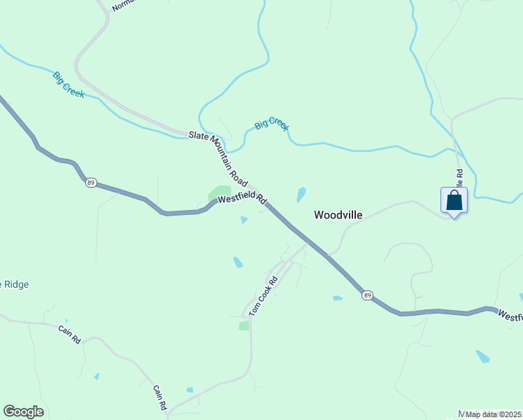 map of restaurants, bars, coffee shops, grocery stores, and more near 108 Baxter Lane in Mount Airy