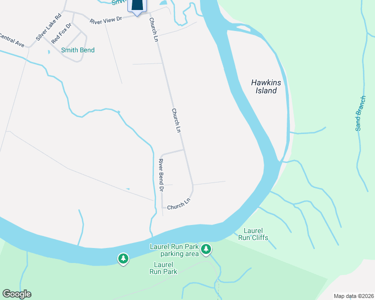 map of restaurants, bars, coffee shops, grocery stores, and more near 599 Church Lane in Church Hill
