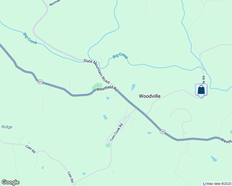 map of restaurants, bars, coffee shops, grocery stores, and more near 108 Baxter Lane in Mount Airy
