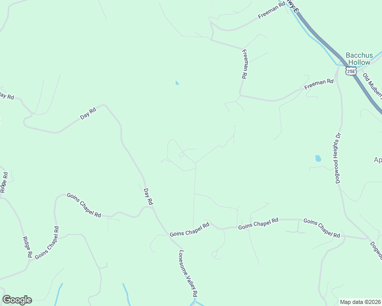 map of restaurants, bars, coffee shops, grocery stores, and more near 226 Hill Crest Drive in Tazewell