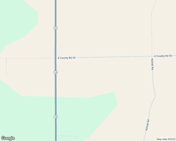 map of restaurants, bars, coffee shops, grocery stores, and more near 203349 East County Road 35 in Woodward