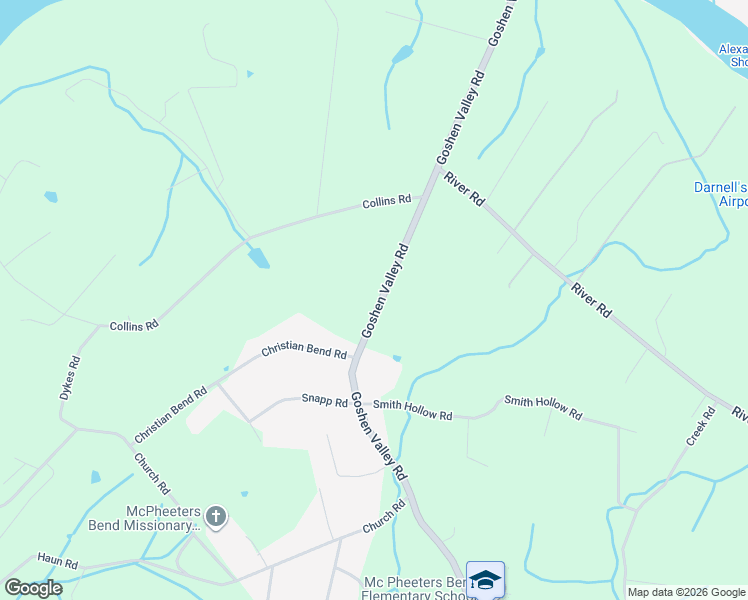 map of restaurants, bars, coffee shops, grocery stores, and more near 660 Goshen Valley Road in Church Hill