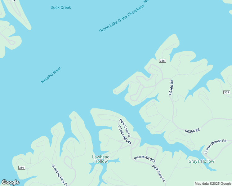 map of restaurants, bars, coffee shops, grocery stores, and more near 694 Private Road 93 in Eucha