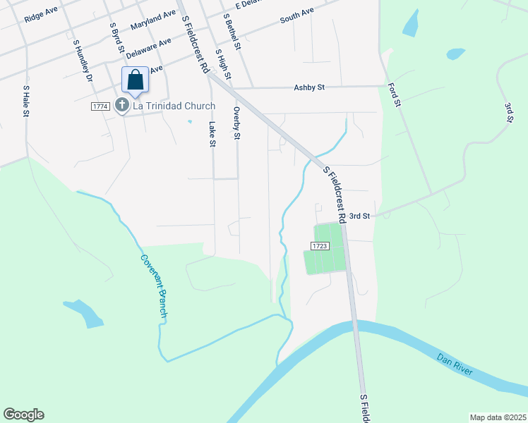 map of restaurants, bars, coffee shops, grocery stores, and more near 611 Long Street in Eden
