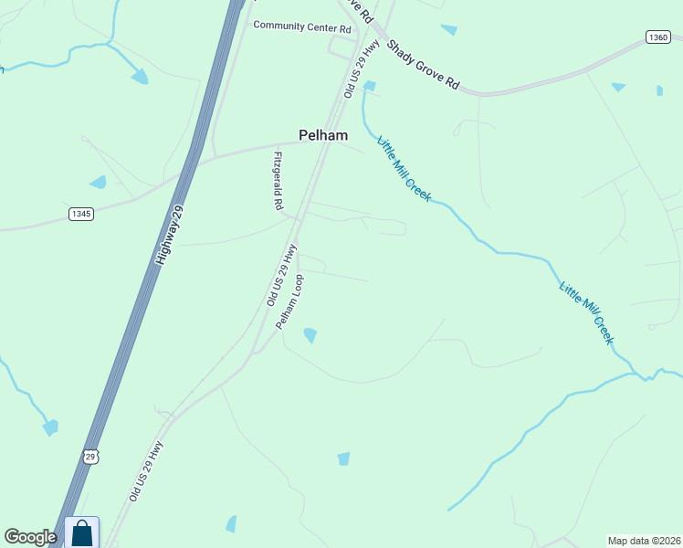 map of restaurants, bars, coffee shops, grocery stores, and more near 67 Pelham Loop Road in Pelham