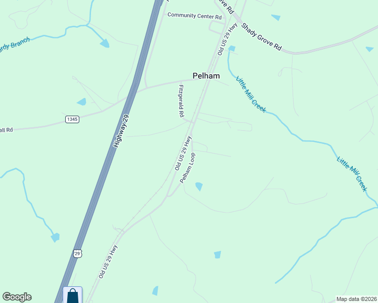 map of restaurants, bars, coffee shops, grocery stores, and more near 72 Ushy Old in Pelham