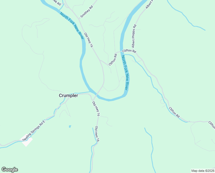 map of restaurants, bars, coffee shops, grocery stores, and more near 9540 North Main Street in Crumpler