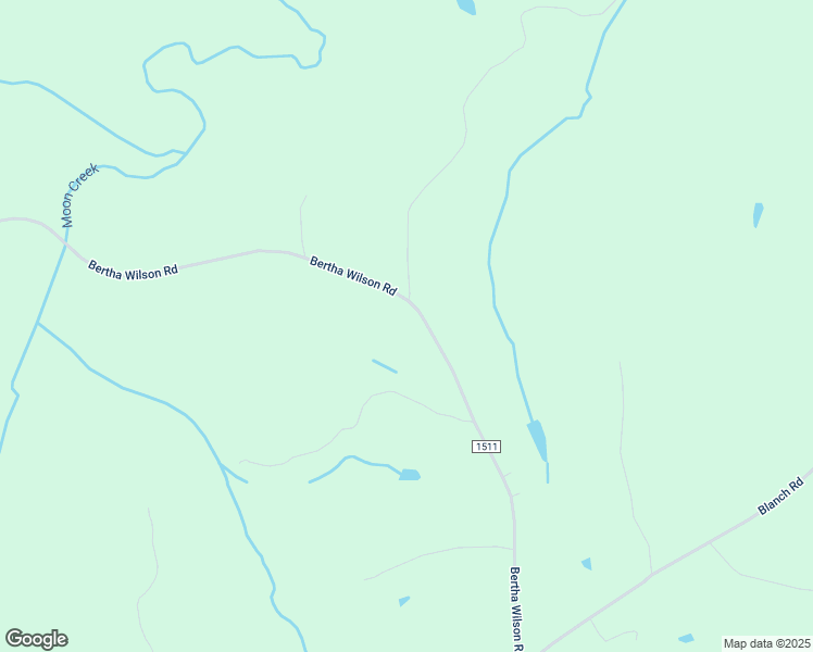 map of restaurants, bars, coffee shops, grocery stores, and more near Bertha Willson Road in Blanch