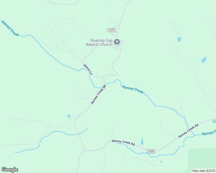 map of restaurants, bars, coffee shops, grocery stores, and more near 1618 Ramey Creek Road in Lowgap
