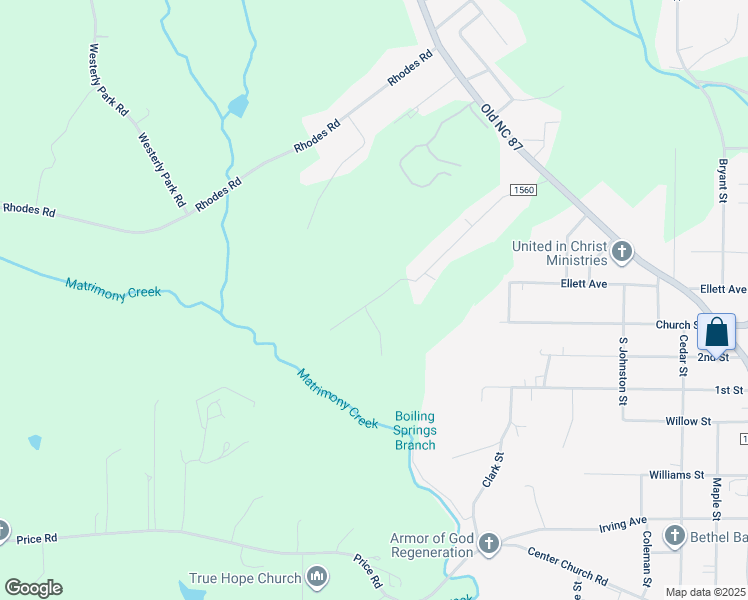map of restaurants, bars, coffee shops, grocery stores, and more near 384 Vintage Road in Eden