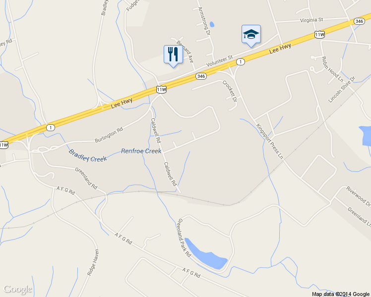 map of restaurants, bars, coffee shops, grocery stores, and more near 155 Sturbridge Lane in Church Hill
