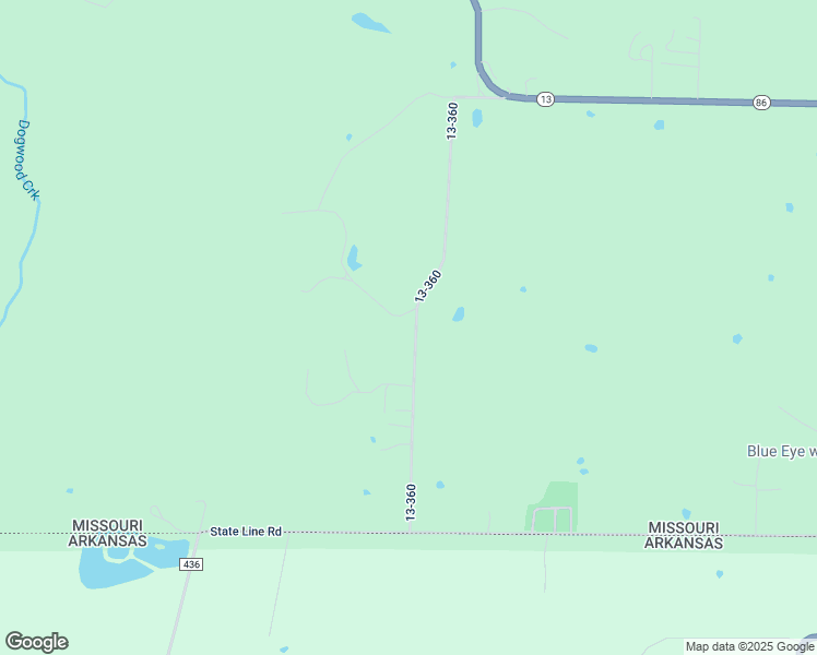 map of restaurants, bars, coffee shops, grocery stores, and more near 621 13-360 in Blue Eye