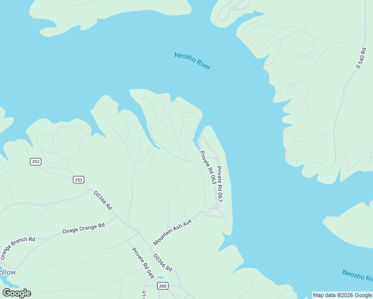 map of restaurants, bars, coffee shops, grocery stores, and more near 658 Mountain Ash Avenue in Jay