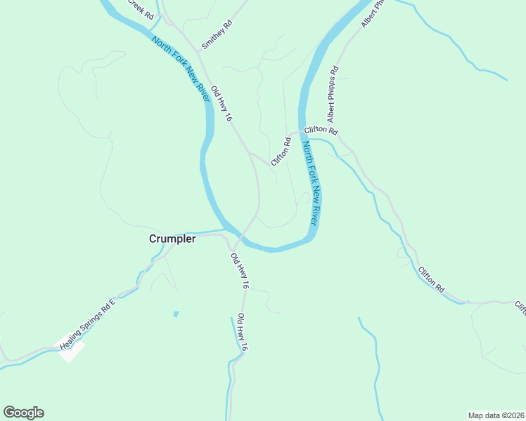 map of restaurants, bars, coffee shops, grocery stores, and more near 9540-9766 North Main Street in Crumpler