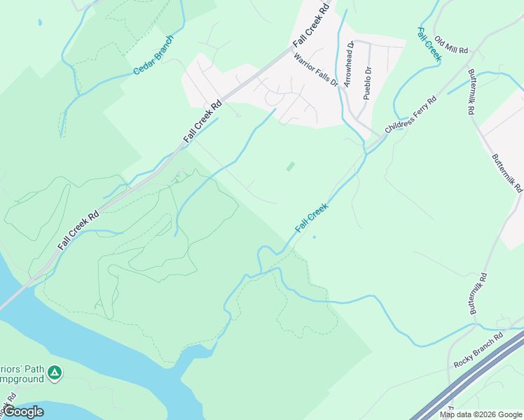 map of restaurants, bars, coffee shops, grocery stores, and more near 268 Park Ridge Court in Kingsport