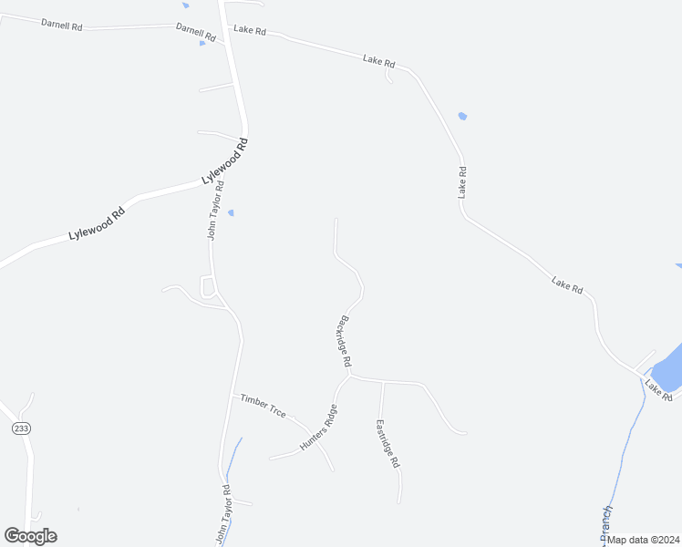 map of restaurants, bars, coffee shops, grocery stores, and more near 3245 Backridge Road in Woodlawn