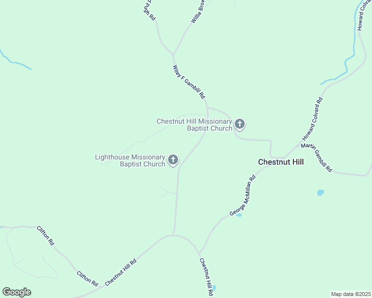 map of restaurants, bars, coffee shops, grocery stores, and more near 547 Wiley F Gambill Road in Crumpler