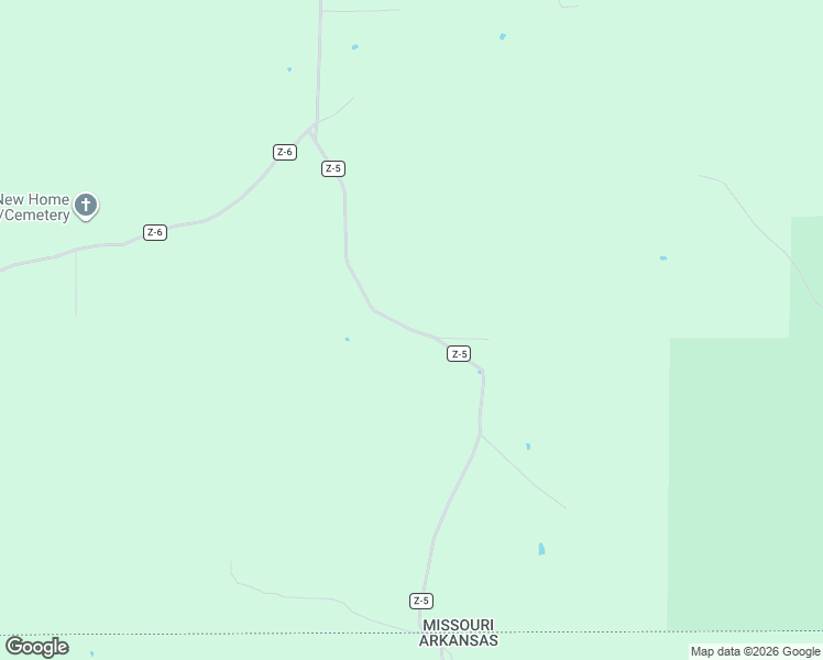 map of restaurants, bars, coffee shops, grocery stores, and more near County Road Z-5 in Ripley County