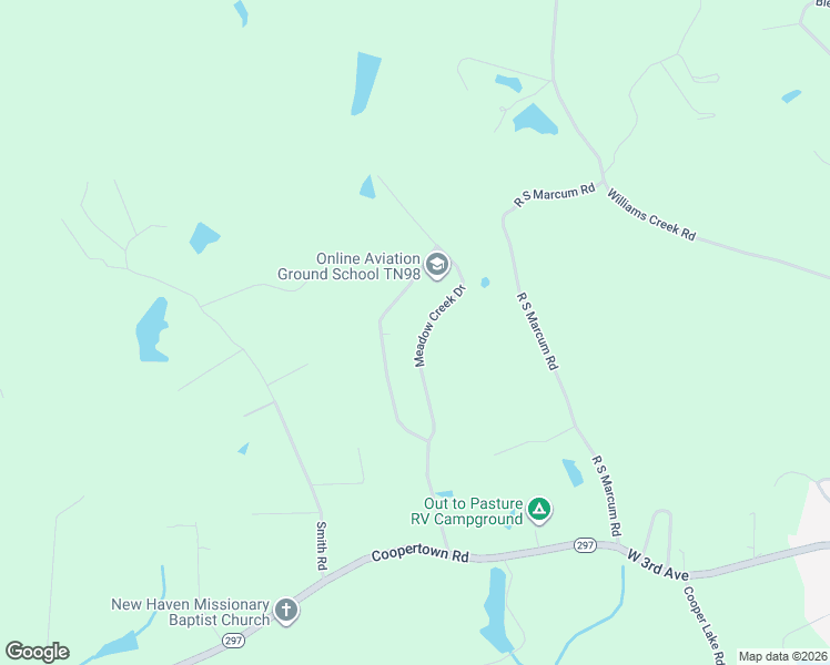 map of restaurants, bars, coffee shops, grocery stores, and more near 1057 Meadow Creek Drive in Oneida