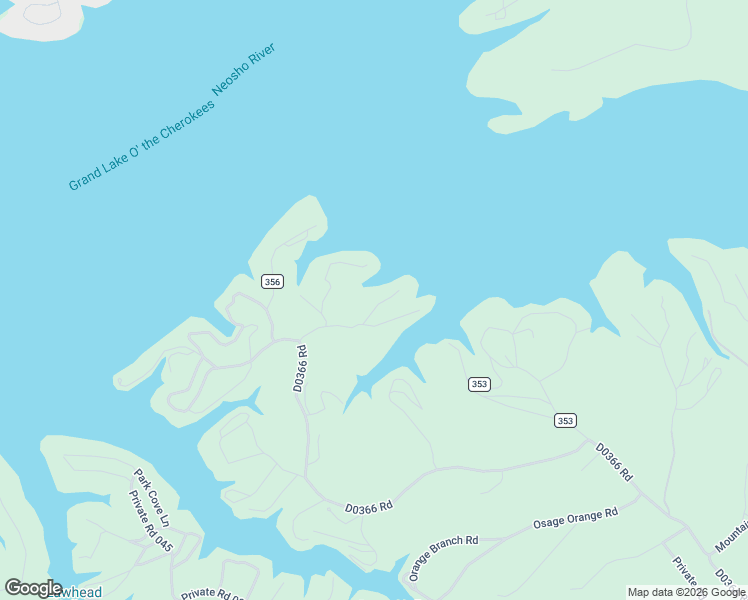 map of restaurants, bars, coffee shops, grocery stores, and more near 175 Private Rd. 061 in Eucha