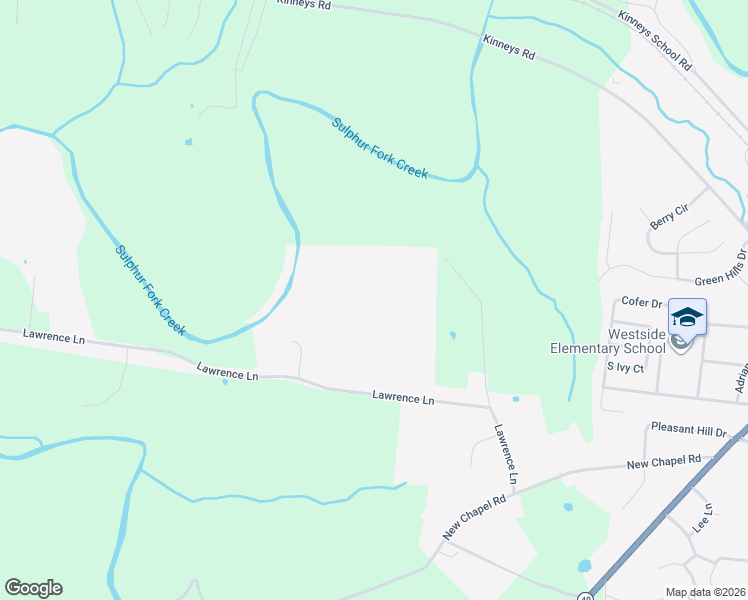 map of restaurants, bars, coffee shops, grocery stores, and more near 232 Lawrence Lane in Springfield